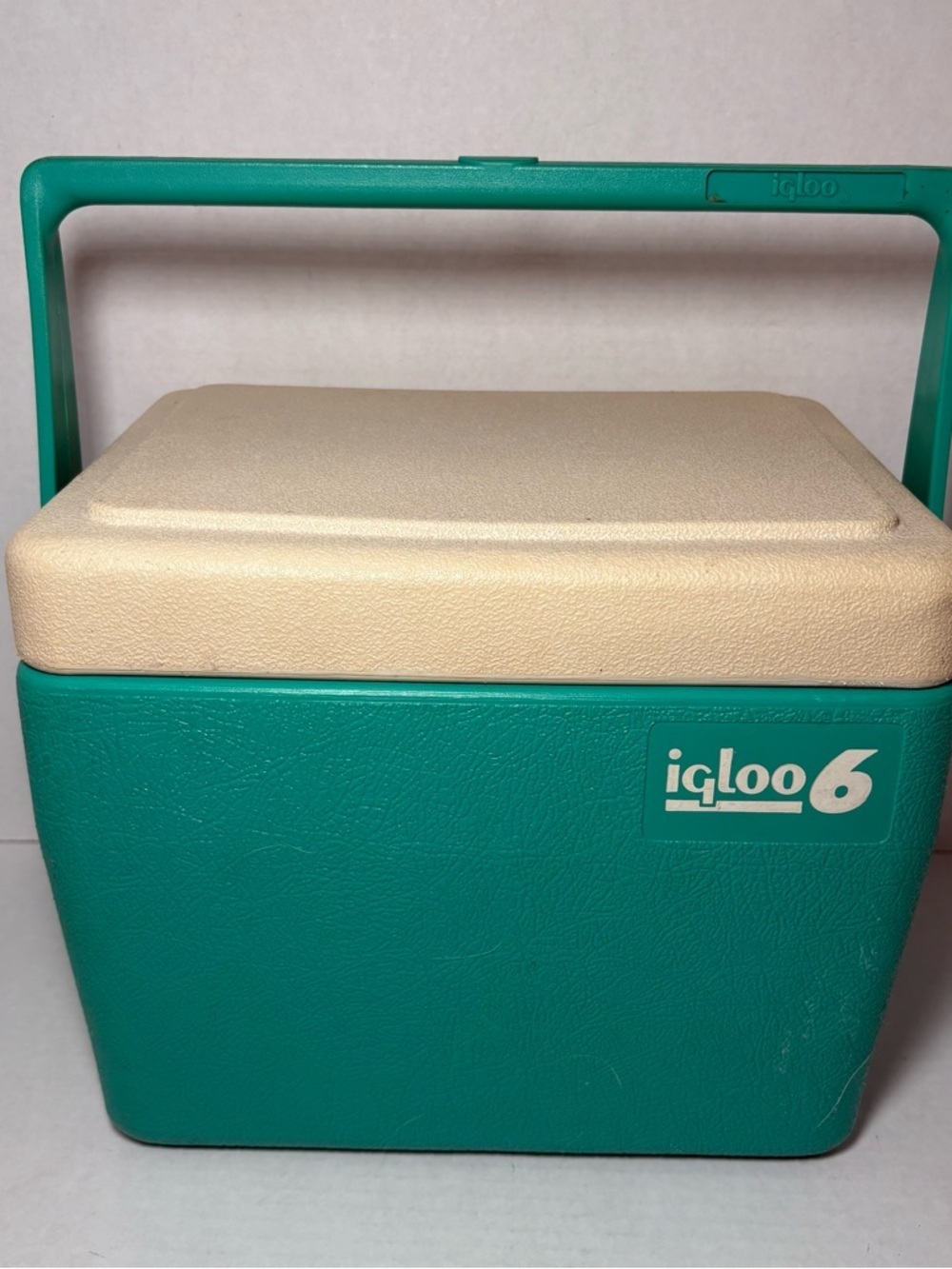 Vintage Igloo 6 Can Cooler Ice Chest Lunch Box